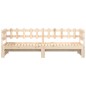 vidaXL Sofá cama extraíble madera maciza de pino 2x(90x190) cm vidaXL Sofá cama extraíble madera maciza de pino 2x(90x190) cm