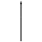 vidaXL Cabecero de metal negro 100 cm