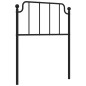 vidaXL Cabecero de metal negro 80 cm vidaXL Cabecero de metal negro 80 cm