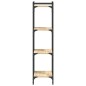 vidaXL Librería 4 estantes madera ingeniería roble Sonoma 40x30x120 cm vidaXL Librería 4 estantes madera ingeniería roble Sonoma 40x30x120 cm