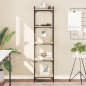 vidaXL Librería 5 estantes madera ingeniería roble Sonoma 40x30x154 cm vidaXL Librería 5 estantes madera ingeniería roble Sonoma 40x30x154 cm