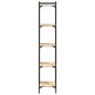 vidaXL Librería 5 estantes madera ingeniería roble Sonoma 40x30x154 cm vidaXL Librería 5 estantes madera ingeniería roble Sonoma 40x30x154 cm