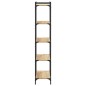 vidaXL Librería 5 estantes madera ingeniería roble Sonoma 80x30x154 cm vidaXL Librería 5 estantes madera ingeniería roble Sonoma 80x30x154 cm