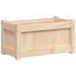 vidaXL Jardinera de madera maciza de pino 60x31x31 cm vidaXL Jardinera de madera maciza de pino 60x31x31 cm