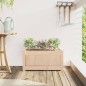 vidaXL Jardinera de madera maciza de pino 60x31x31 cm vidaXL Jardinera de madera maciza de pino 60x31x31 cm