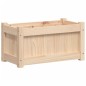vidaXL Jardinera de madera maciza de pino 60x31x31 cm vidaXL Jardinera de madera maciza de pino 60x31x31 cm