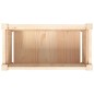 vidaXL Jardinera de madera maciza de pino 60x31x31 cm vidaXL Jardinera de madera maciza de pino 60x31x31 cm