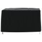 vidaXL Cubierta para muebles de jardín Oxford 420D negro 125x125x74 cm