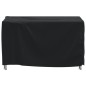 vidaXL Cubierta para muebles de jardín Oxford 420D negro 125x125x74 cm