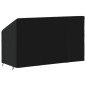 vidaXL Cubierta de banco de 3 plazas Oxford 420D negro 165x70x65/94 cm vidaXL Cubierta de banco de 3 plazas Oxford 420D negro 165x70x65/94 cm