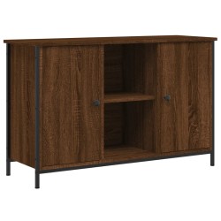 vidaXL Mueble de TV madera de ingeniería marrón roble 100x35x65 cm