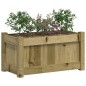 vidaXL Jardinera de madera de pino impregnada 60x31x31 cm vidaXL Jardinera de madera de pino impregnada 60x31x31 cm