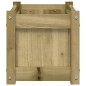 vidaXL Jardinera de madera de pino impregnada 60x31x31 cm vidaXL Jardinera de madera de pino impregnada 60x31x31 cm