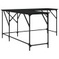 vidaXL Escritorio de madera de ingeniería negro 149x149x75 cm vidaXL Escritorio de madera de ingeniería negro 149x149x75 cm