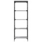 vidaXL Librería 5 estantes madera ingeniería gris Sonoma 59x35x171 cm vidaXL Librería 5 estantes madera ingeniería gris Sonoma 59x35x171 cm