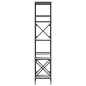 vidaXL Librería 5 estantes madera ingeniería gris Sonoma 59x35x171 cm vidaXL Librería 5 estantes madera ingeniería gris Sonoma 59x35x171 cm