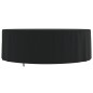 vidaXL Cubierta muebles jardín redonda Oxford 420D negro Ø 244x71 cm