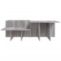 vidaXL Mesas de centro 2 uds madera contrachapada gris Sonoma vidaXL Mesas de centro 2 uds madera contrachapada gris Sonoma