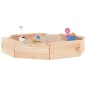 vidaXL Arenero con asientos octógono madera maciza de pino vidaXL Arenero con asientos octógono madera maciza de pino