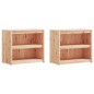 vidaXL Muebles de cocina de exterior 3 piezas madera maciza de pino