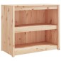 vidaXL Muebles de cocina de exterior 3 piezas madera maciza de pino