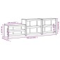 vidaXL Muebles de cocina de exterior 3 piezas madera maciza de pino