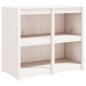 vidaXL Muebles de cocina de exterior 3 pzas madera maciza pino blanco vidaXL Muebles de cocina de exterior 3 pzas madera maciza pino blanco