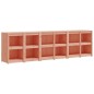 vidaXL Muebles de cocina exterior 4 pzas madera maciza abeto Douglas