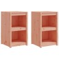 vidaXL Muebles de cocina exterior 4 pzas madera maciza abeto Douglas