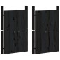 vidaXL Armario de cocina de exterior madera maciza de pino negro