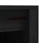 vidaXL Armario de cocina de exterior madera maciza de pino negro
