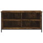 vidaXL Mueble para TV madera contrachapada roble ahumado 100x40x50 cm vidaXL Mueble para TV madera contrachapada roble ahumado 100x40x50 cm