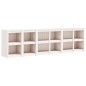 vidaXL Muebles de cocina de exterior 4 pzas madera maciza pino blanco vidaXL Muebles de cocina de exterior 4 pzas madera maciza pino blanco