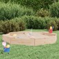 vidaXL Arenero con asientos octógono madera maciza de pino vidaXL Arenero con asientos octógono madera maciza de pino