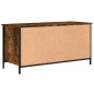 vidaXL Mueble para TV madera contrachapada roble ahumado 100x40x50 cm vidaXL Mueble para TV madera contrachapada roble ahumado 100x40x50 cm