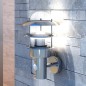 Aplique de pared de acero inoxidable, para jardín Aplique de pared de acero inoxidable, para jardín