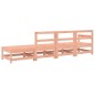 vidaXL Juego de muebles de jardín 4 pzas madera maciza abeto Douglas vidaXL Juego de muebles de jardín 4 pzas madera maciza abeto Douglas