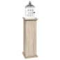 FMD Mesita decorativa con puerta color roble 88,5 cm FMD Mesita decorativa con puerta color roble 88,5 cm