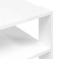 vidaXL Mesa de centro madera ingeniería blanco brillo 59,5x59,5x40 cm vidaXL Mesa de centro madera ingeniería blanco brillo 59,5x59,5x40 cm