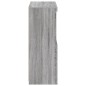 vidaXL Aparador con luces LED madera de ingeniería gris Sonoma vidaXL Aparador con luces LED madera de ingeniería gris Sonoma