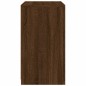 vidaXL Aparador con luces LED madera de ingeniería roble marrón vidaXL Aparador con luces LED madera de ingeniería roble marrón