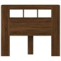 vidaXL Cabecero LED madera ingeniería roble marrón 120x18,5x103,5 cm vidaXL Cabecero LED madera ingeniería roble marrón 120x18,5x103,5 cm