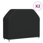 vidaXL Cubiertas para barbacoas 2 uds tela Oxford 420D 162x61x122 cm vidaXL Cubiertas para barbacoas 2 uds tela Oxford 420D 162x61x122 cm