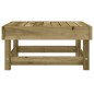 vidaXL Taburete de jardín madera de pino impregnada vidaXL Taburete de jardín madera de pino impregnada
