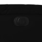 vidaXL Sillón reclinable eléctrico de cuero sintético negro
