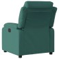 vidaXL Sillón reclinable eléctrico tela verde oscuro vidaXL Sillón reclinable eléctrico tela verde oscuro