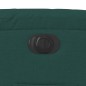 vidaXL Sillón reclinable eléctrico tela verde oscuro vidaXL Sillón reclinable eléctrico tela verde oscuro