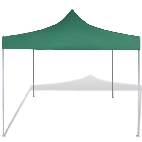 vidaXL Cenador plegable verde 3x3 m