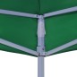 vidaXL Cenador plegable verde 3x3 m vidaXL Cenador plegable verde 3x3 m