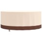vidaXL Cubiertas muebles jardín 2 uds tela Oxford 600D Ø 213x71 cm